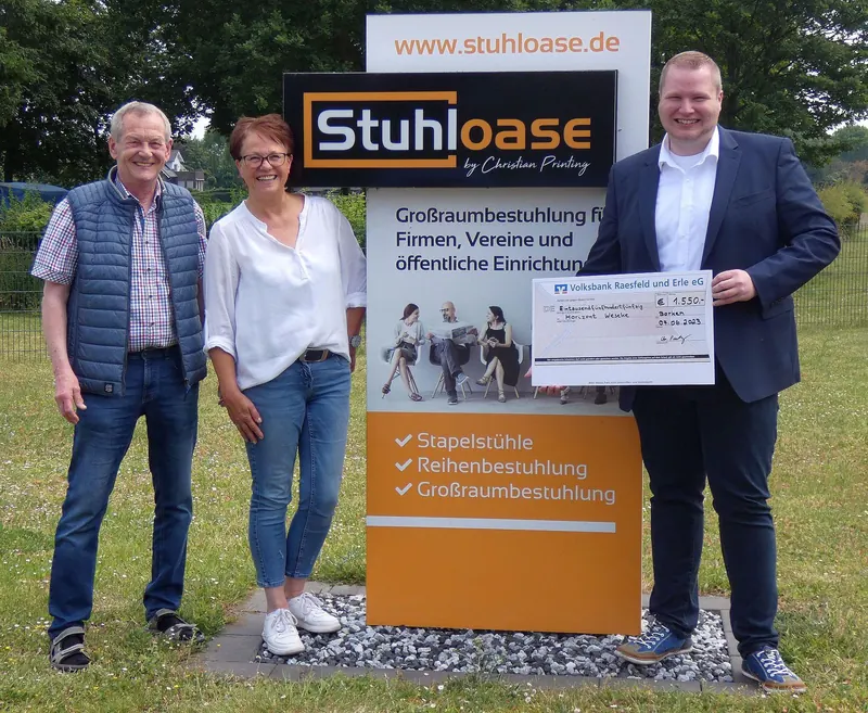 773,05 Euro haben die Besucher der Stuhloase am „Tag der offenen ...
